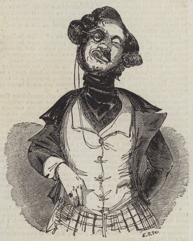 O olho de vidro de Alfred Crowquill