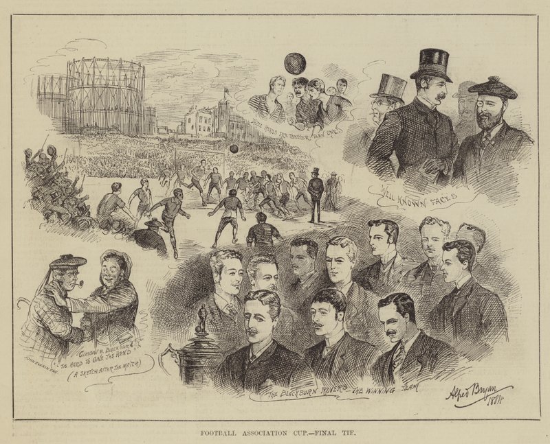 Taça da Associação de Futebol, Final Tie de Alfred Gish Bryan
