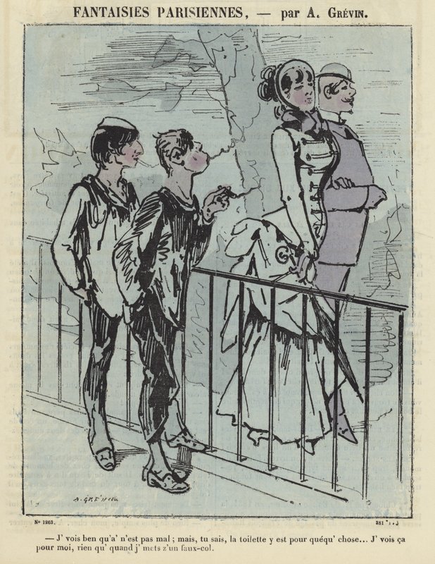 Fantasias parisienses de Alfred Grevin