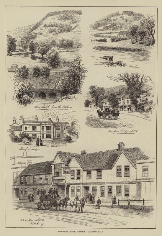 Coaching de Londres, Dorking de Alfred Robert Quinton