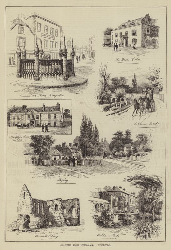 Coaching de Londres, Guildford de Alfred Robert Quinton