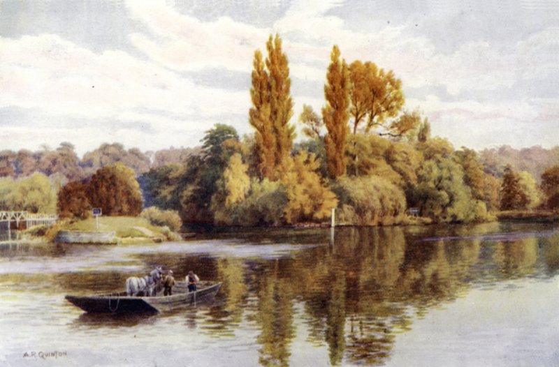 Ferry de Cookham de Alfred Robert Quinton