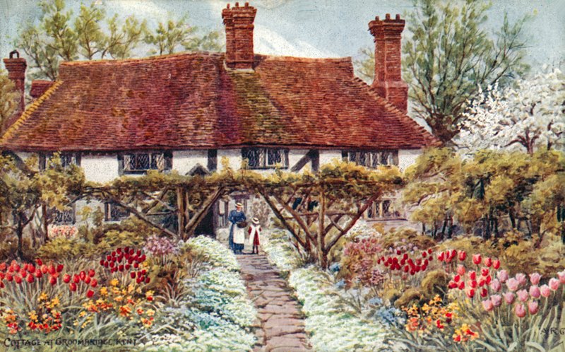 Casa de campo em Groombridge, Kent de Alfred Robert Quinton