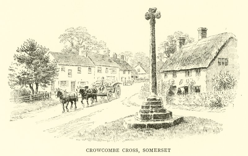 Crowcombe Cross, Somerset de Alfred Robert Quinton