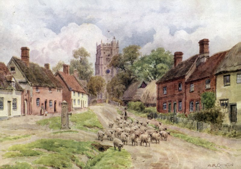 Monks Eleigh, Suffolk de Alfred Robert Quinton