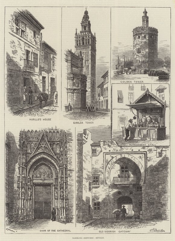 Esboços desconexos, Sevilha de Alfred Robert Quinton