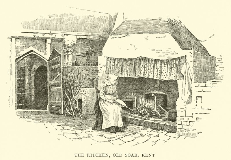 A cozinha, Old Soar, Kent de Alfred Robert Quinton