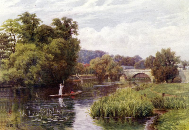 Wallingford Bridge de Alfred Robert Quinton