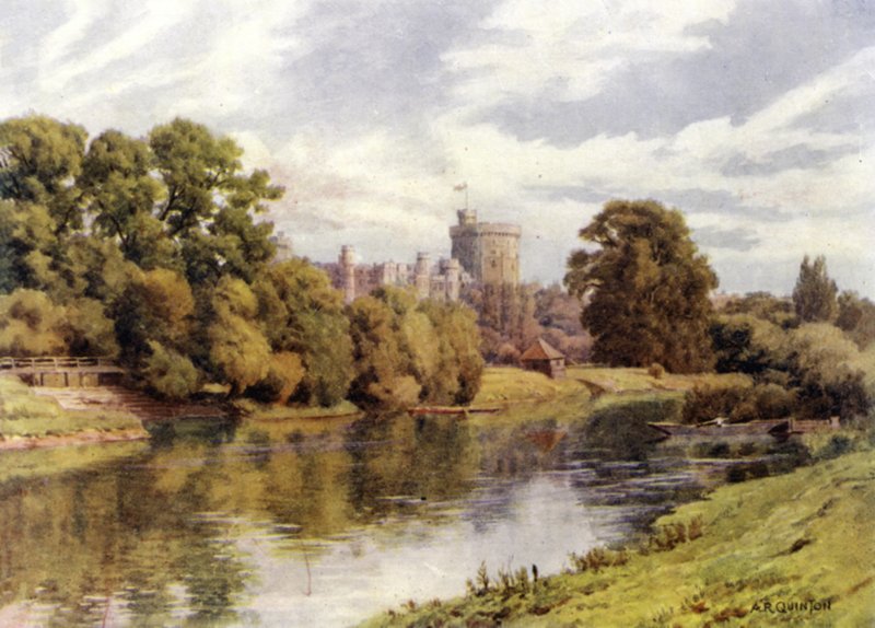 Castelo de Windsor de Alfred Robert Quinton