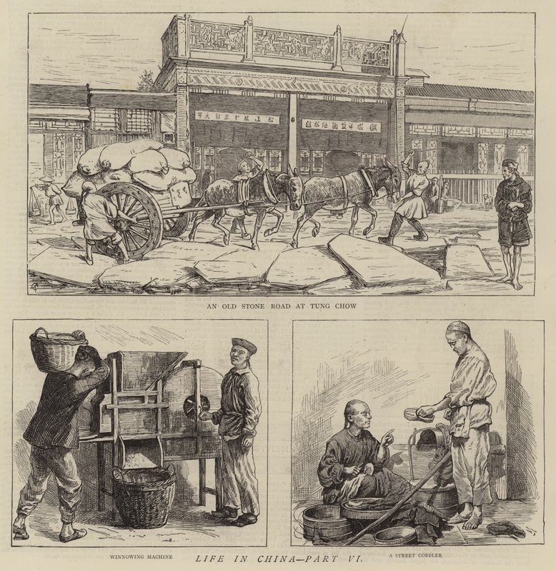 A vida na China, parte VI de Alfred Chantrey Corbould