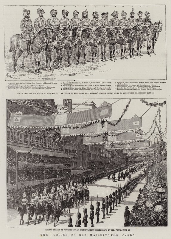 O Jubileu de Sua Majestade a Rainha de Alfred Chantrey Corbould