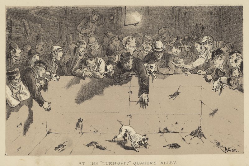 No Turnspit, Beco dos Quakers de Alfred Concanen