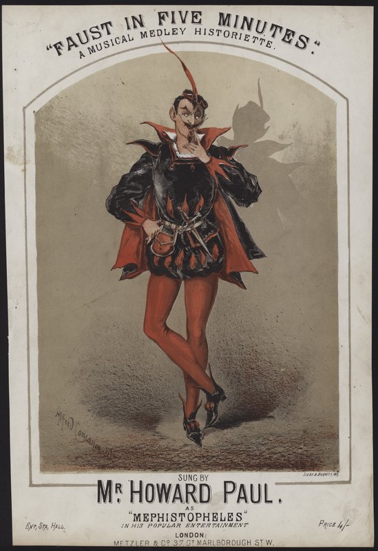 Fausto em cinco minutos, Howard Paul, Mephistopheles de Alfred Concanen
