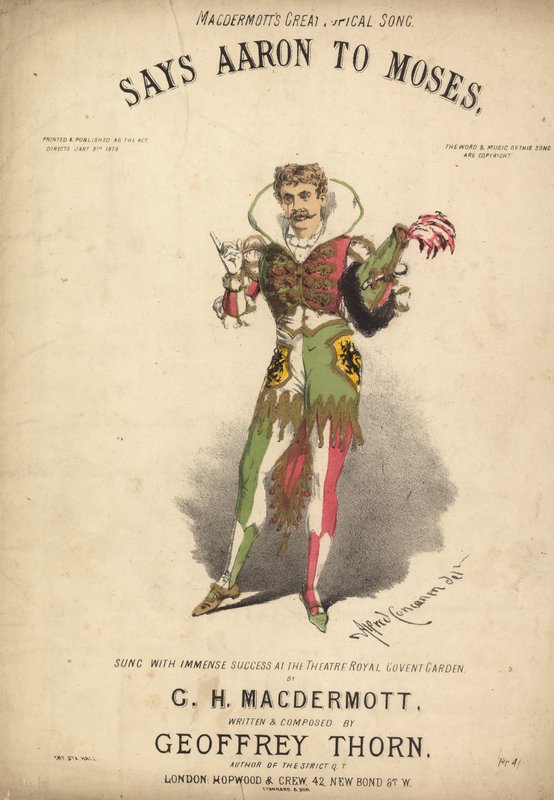 Diz Arão a Moisés de Alfred Concanen