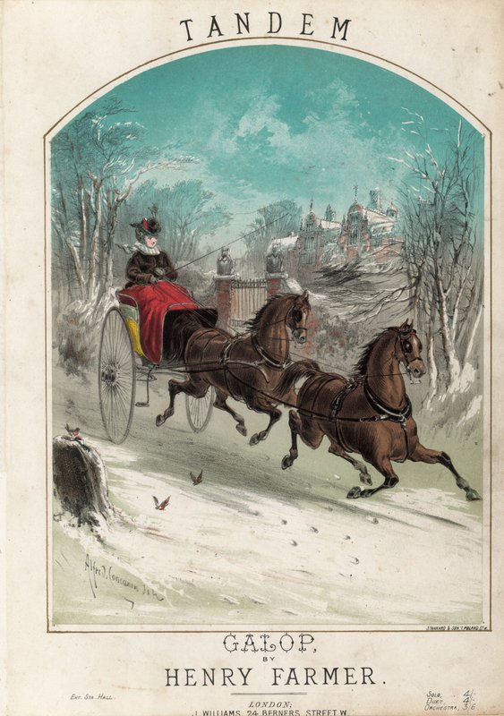 Tandem Galop de Alfred Concanen
