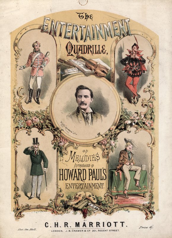 The Quadrille de entretenimento tem CHR Marriott de Alfred Concanen