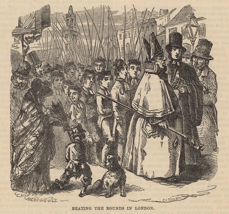 Ultrapassando os limites de Londres de Alfred Crowquill