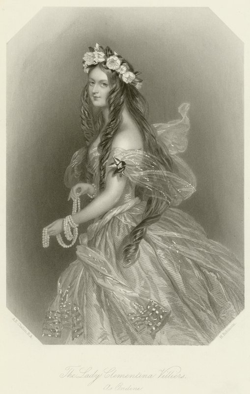 Lady Clementina Villiers de Alfred Edward Chalon