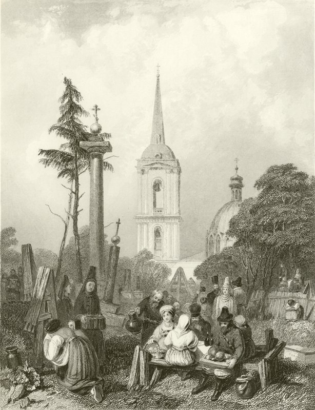 Cemitério da Igreja Smolensko de Alfred Gomersal Vickers