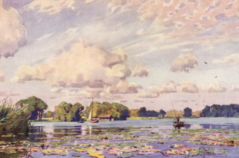 Barton Broad, Norfolk de Alfred Heaton Cooper
