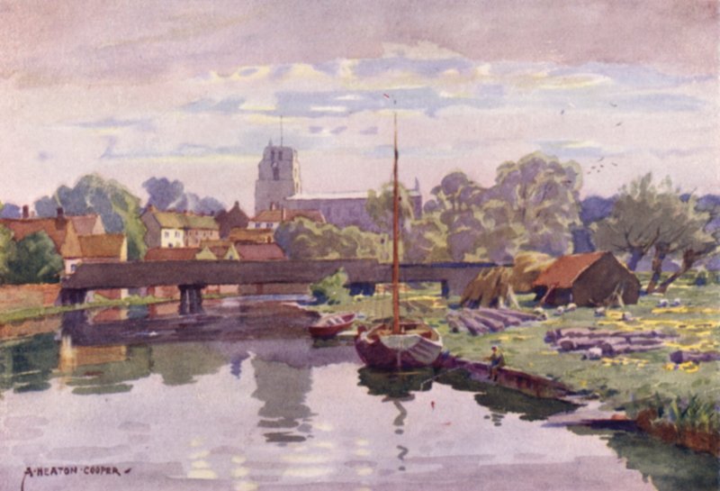 Beccles, no Waveney, Suffolk de Alfred Heaton Cooper