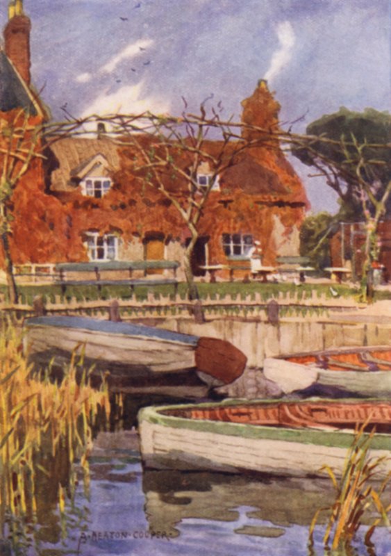 Eels Foot Inn, Ormesby, Norfolk de Alfred Heaton Cooper