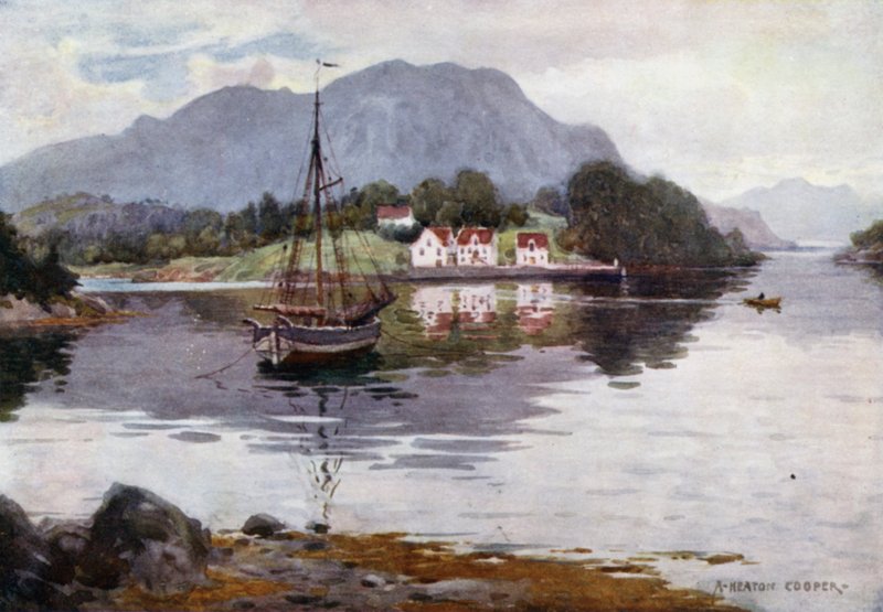 Godosund, Fiorde de Hardanger de Alfred Heaton Cooper