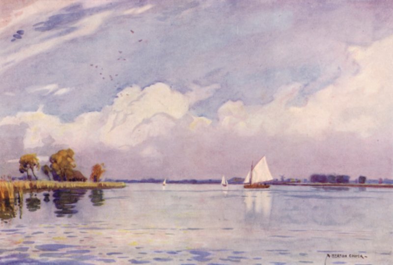 Hickling Broad, Norfolk de Alfred Heaton Cooper