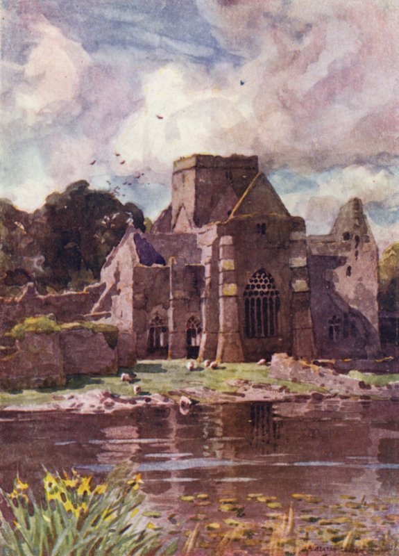 Santa Cruz Abadia, Thurles, Condado de Tipperary de Alfred Heaton Cooper