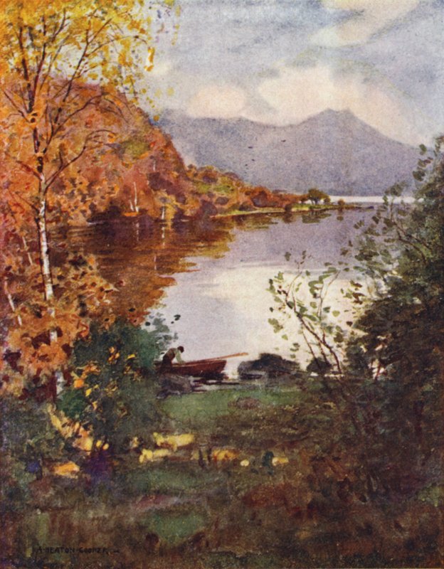 Ilha Innisfallen, Killarney de Alfred Heaton Cooper