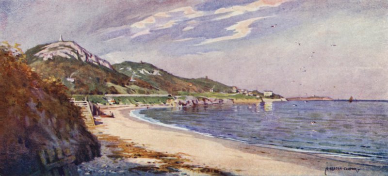 Colina e baía de killiney de Alfred Heaton Cooper