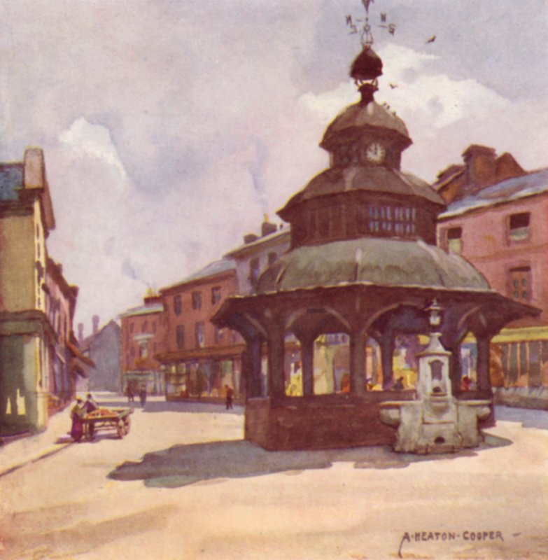 Market Cross, North Walsham, Norfolk de Alfred Heaton Cooper