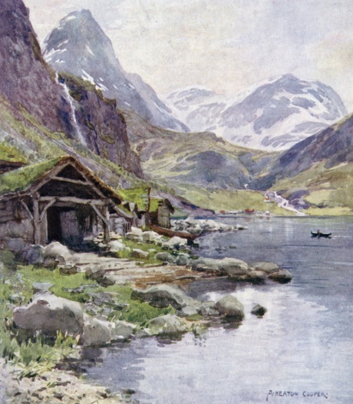 Meraak, Fiorde de Geiranger de Alfred Heaton Cooper