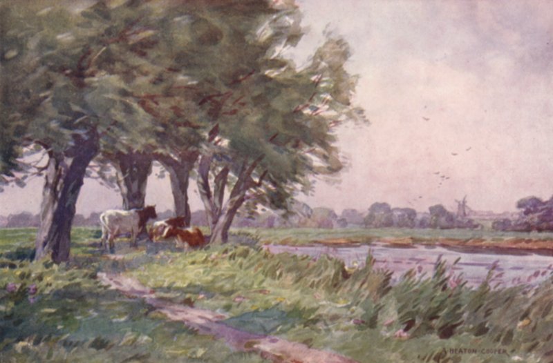 Meio-dia no Stour, Suffolk de Alfred Heaton Cooper