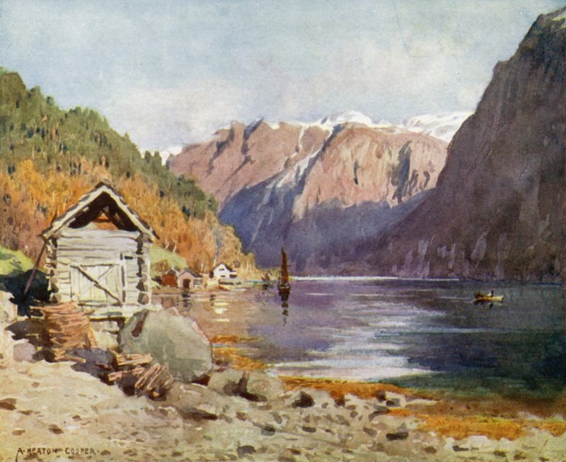Ou fiorde de Alfred Heaton Cooper