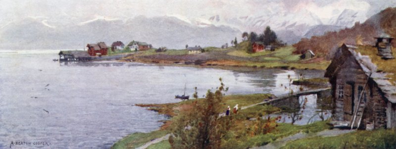 Considerando que o processo, fiorde de Hardanger de Alfred Heaton Cooper
