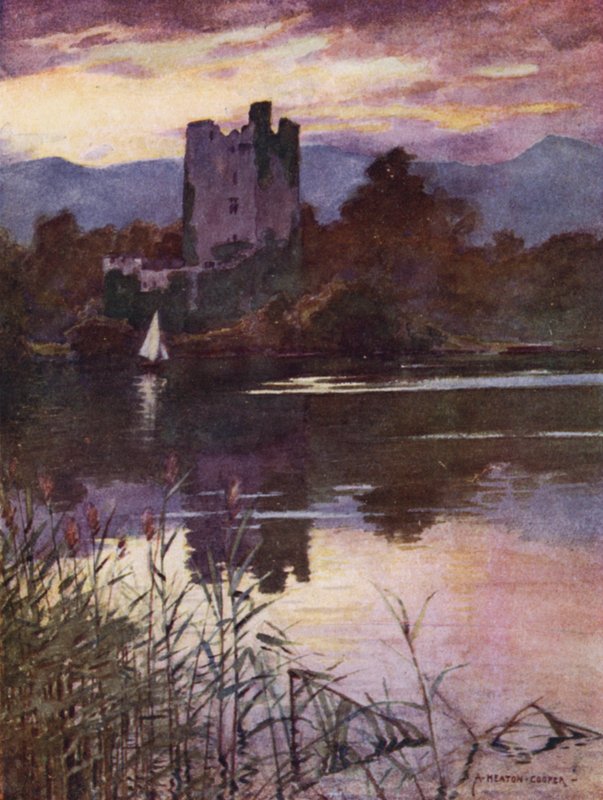 Castelo de Ross, Killarney de Alfred Heaton Cooper