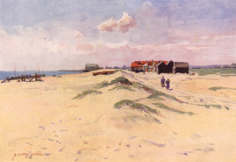 Southwold Beach, Suffolk de Alfred Heaton Cooper