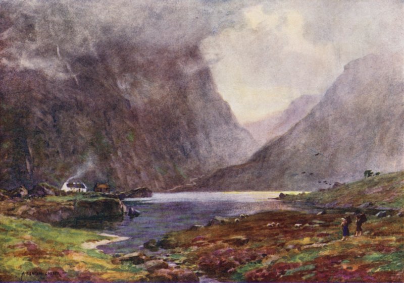 O fosso de Dunloe, Killarney de Alfred Heaton Cooper