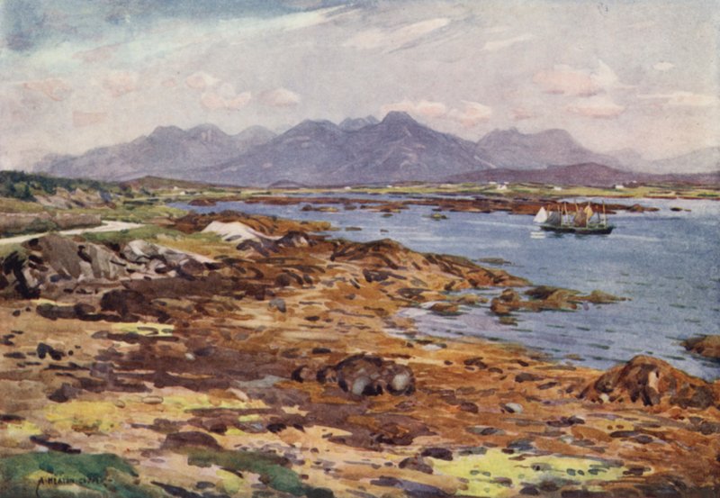 Os Doze Pins, Connemara de Alfred Heaton Cooper