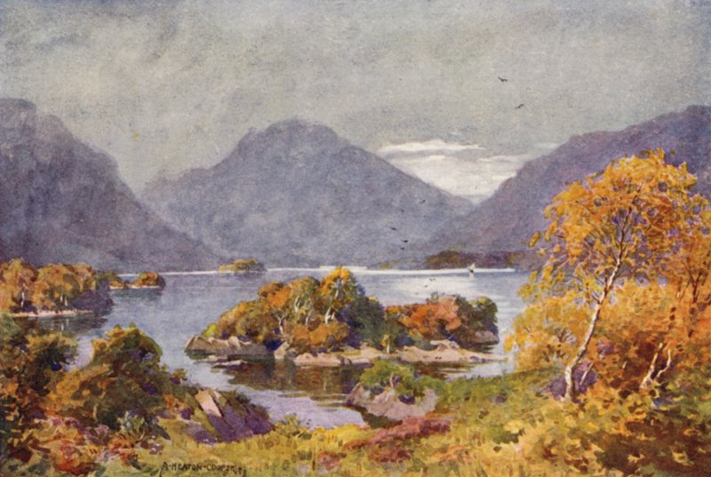 O lago superior, Killarney de Alfred Heaton Cooper