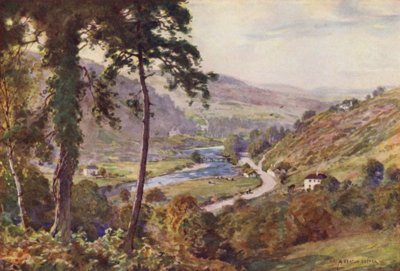O Vale da Ovoca de Alfred Heaton Cooper