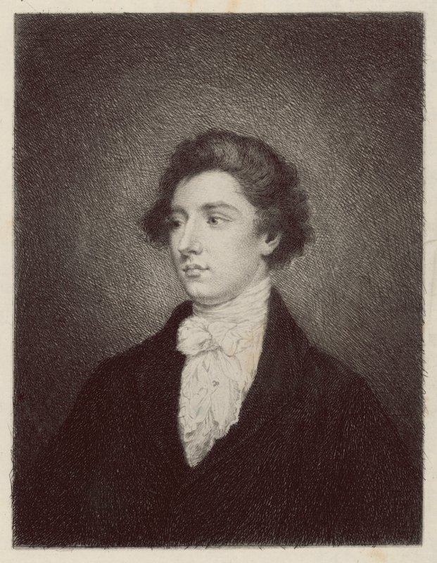 William Beckford, romancista inglês (gravura) de Alfred Holst Tourrier