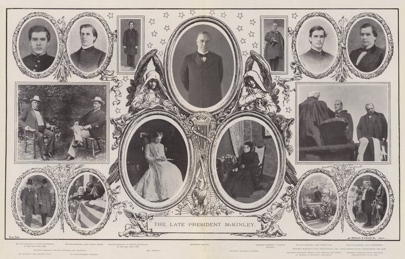 O falecido Presidente McKinley de Alfred Hugh Fisher