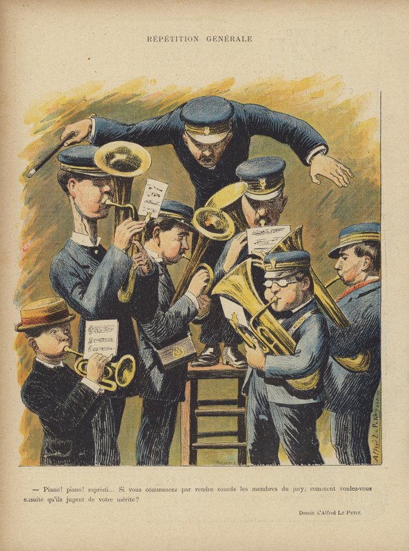 Ilustração para o riso de Alfred Le Petit
