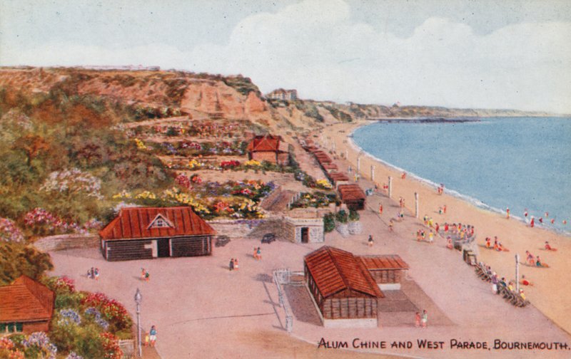 Alum Chine e West Parade, Bournemouth de Alfred Robert Quinton