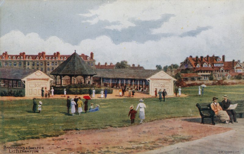 Bandstand und Shelter, Littlehampton de Alfred Robert Quinton