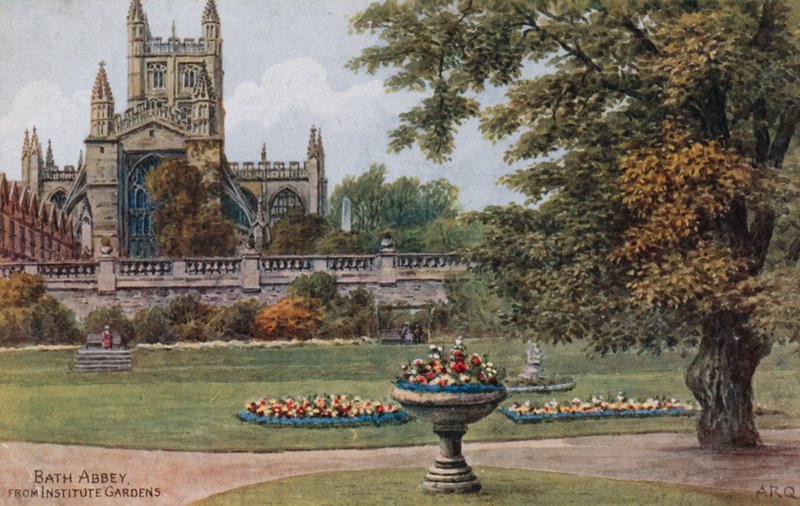 Abadia de Bath, do Institute Gardens de Alfred Robert Quinton