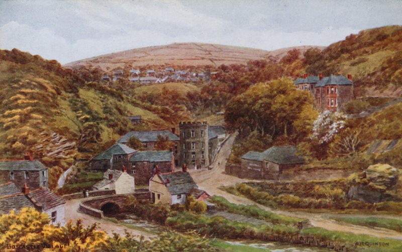 Aldeia de Boscastle de Alfred Robert Quinton