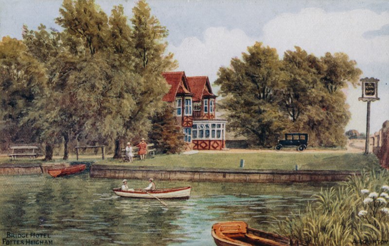 Bridge Hotel, Potter Heigham de Alfred Robert Quinton